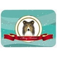 thumbnail image 1 of Caroline's Treasures Sheltie Merry Christmas Glass Cutting Board Large, 1 of 2