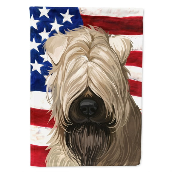 Carolines Treasures CK6715GF Soft-Coated Wheaten Terrier American Garden Size Outdoor-Flags, Multicolor