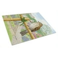 thumbnail image 1 of Caroline's Treasures Spotted Flycatcher Glass Cutting Board Large, 1 of 1