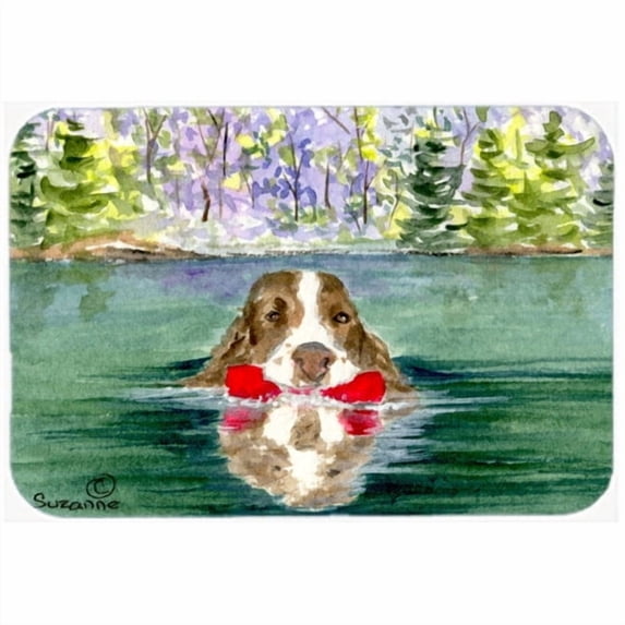 Caroline's Treasures Springer Spaniel Kitchen/Bath Mat