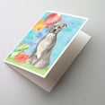 thumbnail image 1 of Happy Birthday Staffordshire Bull Terrier Greeting Cards and Envelopes Pack of 8, 1 of 2