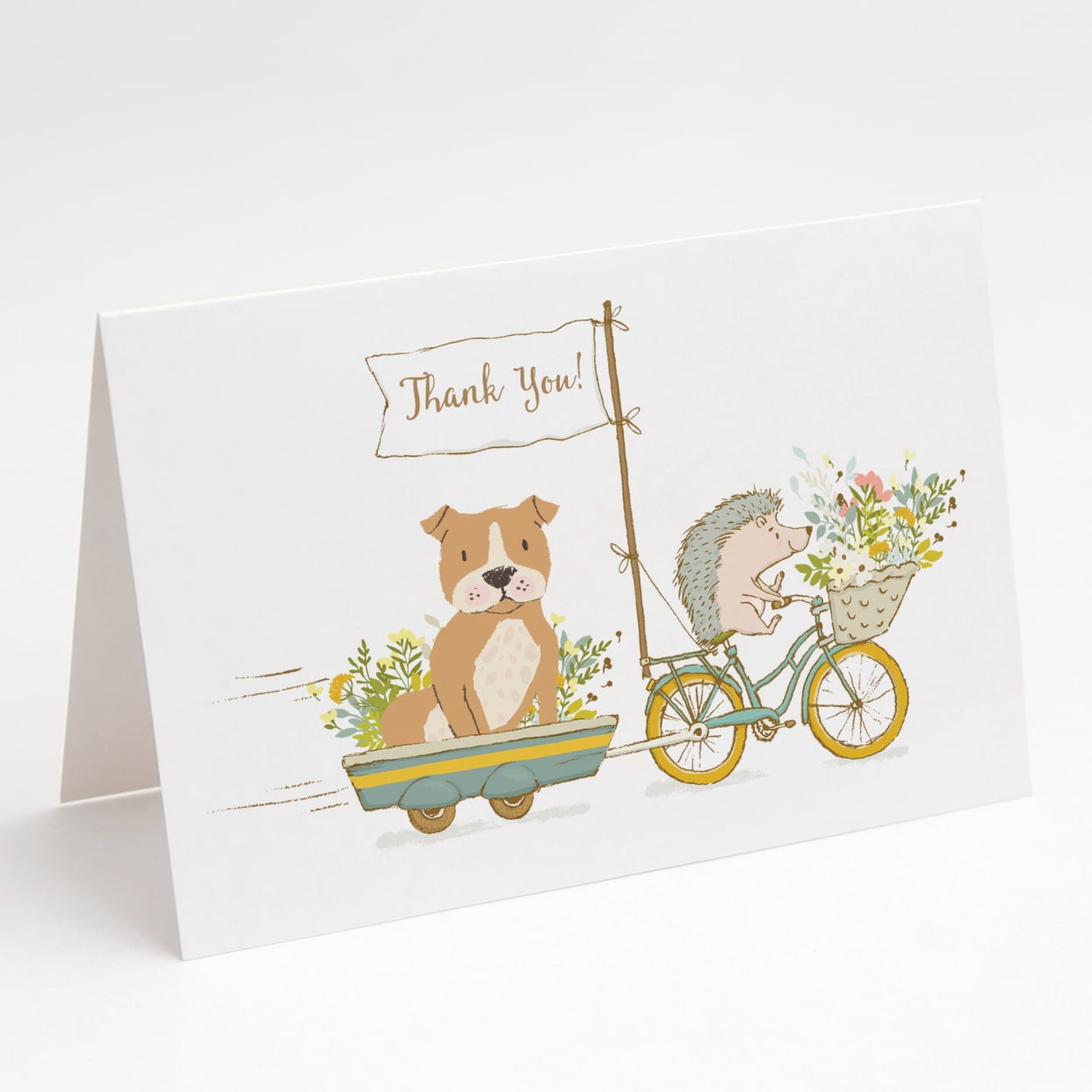 Staffordshire Bull Terrier Chocolate Greeting Cards and Envelopes Pack of 8