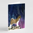 thumbnail image 1 of Starry Night Akita Greeting Cards and Envelopes Pack of 8, 1 of 2