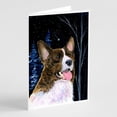 thumbnail image 1 of Starry Night Corgi Greeting Cards and Envelopes Pack of 8, 1 of 2