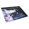 thumbnail image 1 of Caroline's Treasures Starry Night Portuguese Water Dog Glass Cutting Board Large, 1 of 2