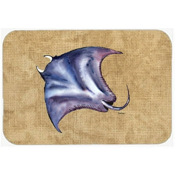 Caroline's Treasures Stingray Bath Rug