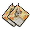 thumbnail image 1 of Caroline's Treasures Thai Ridgeback Fall Pair of Pot Holders, 1 of 2