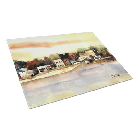 Caroline's Treasures The Pass Glass Cutting Board Large