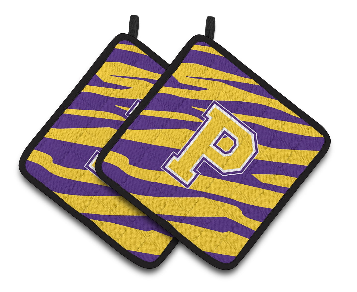 Caroline's Treasures Tiger Stripe Potholder (Set of 2)