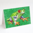 thumbnail image 1 of Green Tree Frog Greeting Cards and Envelopes Pack of 8, 1 of 2