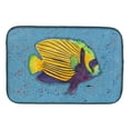 thumbnail image 1 of Caroline's Treasures Tropical Fish on Blue Dish Drying Mat, 1 of 2