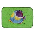 thumbnail image 1 of Caroline's Treasures Tropical Fish on Green Dish Drying Mat, 1 of 7