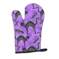 thumbnail image 1 of Caroline's Treasures Watecolor Halloween Black Cats on Purple Oven Mitt, 1 of 7