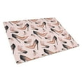 thumbnail image 1 of Caroline's Treasures Watercolor Fashion Diva Shoes Glass Cutting Board Large, 1 of 2