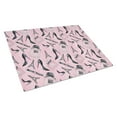 thumbnail image 1 of Caroline's Treasures Watercolor Fashion Diva Shoes and accessories Glass Cutting Board Large, 1 of 2