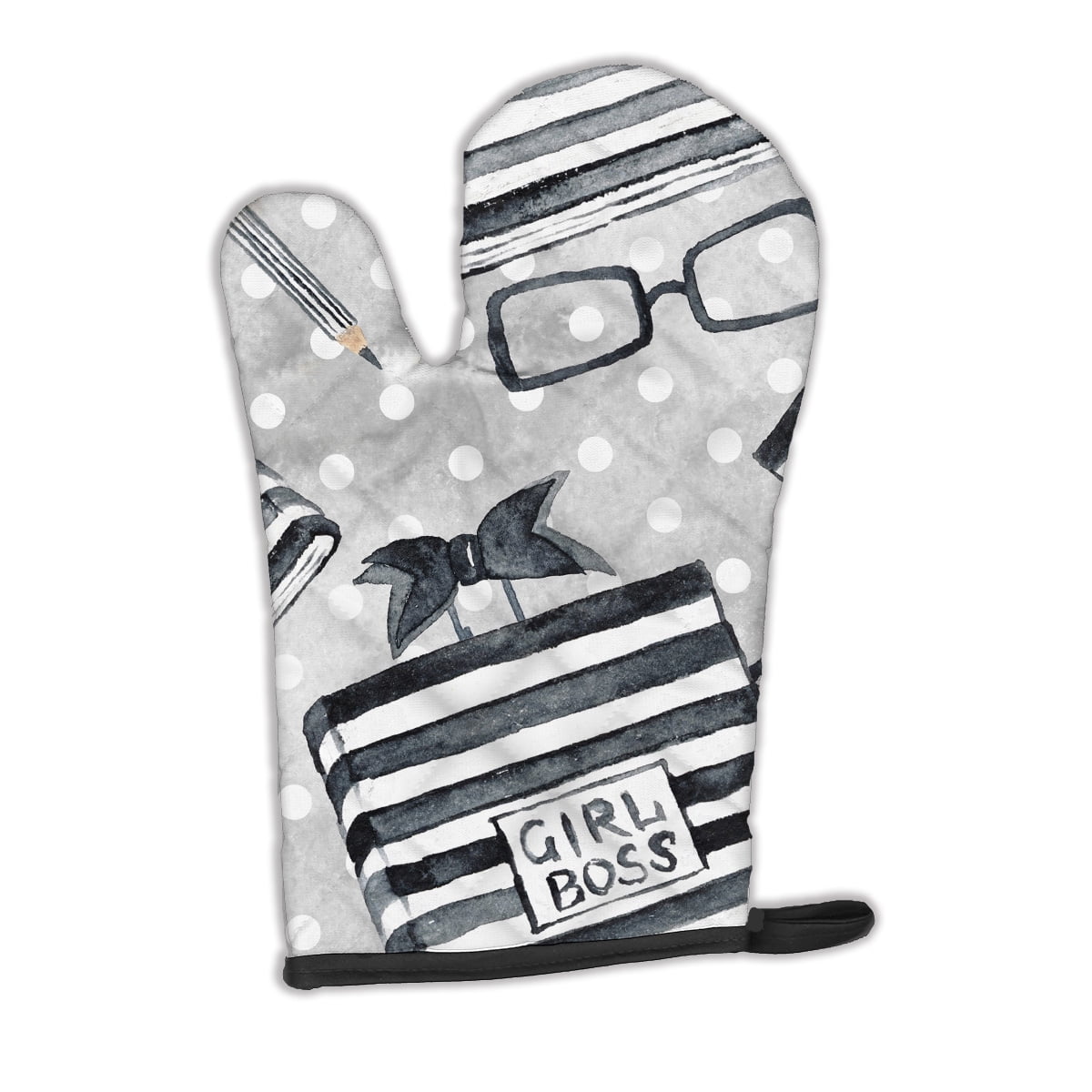 Watercolor Girl Boss Journal Oven Mitt