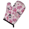thumbnail image 1 of Caroline's Treasures Watercolor Pink Flowers and Perfume Oven Mitt, 1 of 7
