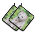 thumbnail image 1 of Caroline's Treasures Westie St Patrick's Pair of Pot Holders, 1 of 2