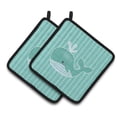 thumbnail image 1 of Caroline's Treasures Whale Pair of Pot Holders, 1 of 3