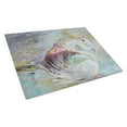 thumbnail image 1 of Caroline's Treasures White Egret Glass Cutting Board Large, 1 of 2