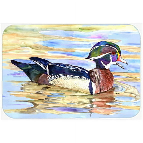 Caroline's Treasures Wood Duck Kitchen/Bath Mat