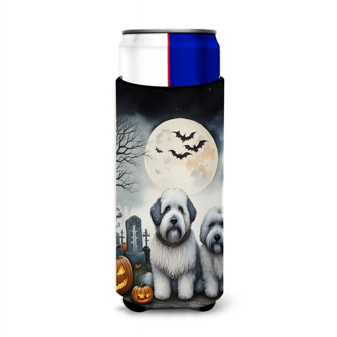Carolines treasures 0 25 x 6 5 x 4 in old english sheepdog spooky
