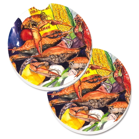 Set of 2 Cup Holder Car Coasters