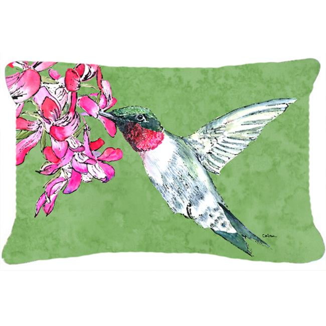 Carolines Treasures 12 x 16 In. Hummingbird Indoor & Outdoor Fabric ...