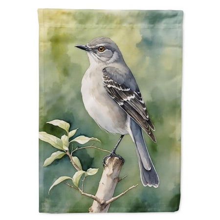 Carolines Treasures DAC7418GF 15.5 x 11.25 in. Arkansas Northern Mockingbird Garden Flag