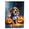 thumbnail image 1 of Carolines Treasures DAC8402GF 15.5 x 11.25 in. Beagle Puppy Halloween Garden Flag, 1 of 1