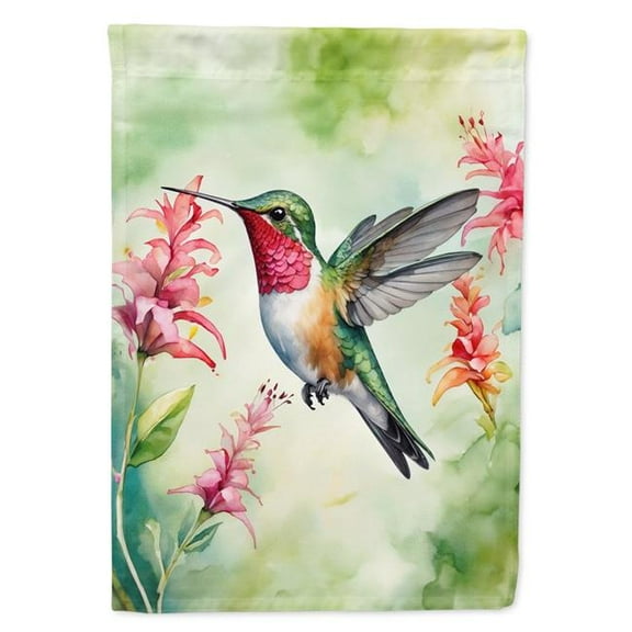 Broadtailed Hummingbird Garden Flag