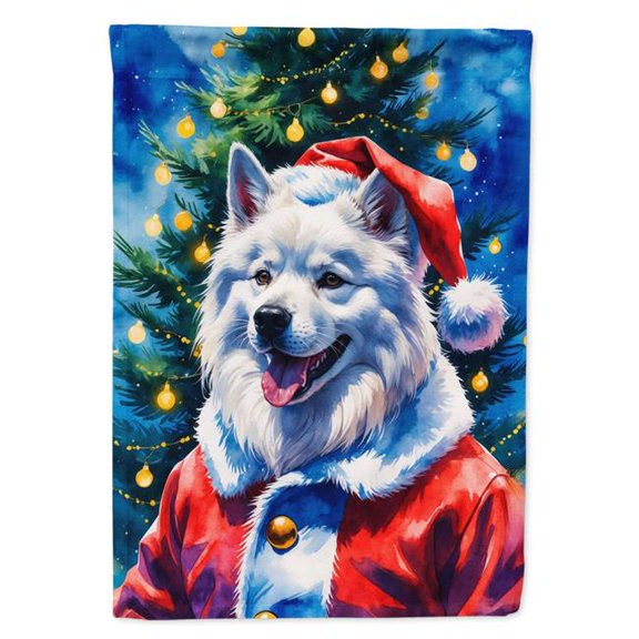 Carolines Treasures DAC8509GF 15.5 x 11.25 in. Samoyed Christmas Garden Flag
