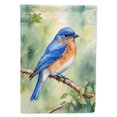 thumbnail image 1 of Carolines Treasures DAC7450GF 15.5 x 11.25 in.   York Eastern Bluebird Garden Flag, 1 of 5