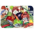 thumbnail image 1 of Carolines Treasures  15 X 12 In. Louisana Spices Glass Cutting Board Large Size, 1 of 1