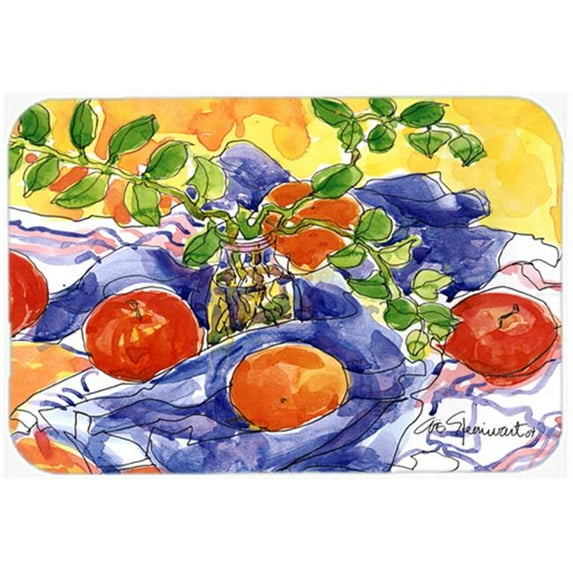 Carolines Treasures 15 x 12 in. Apples Glass Cutting Board, Large