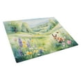 thumbnail image 1 of Carolines Treasures DAC7709LCB 15 x 12 in. Rabbit Springtime Meadow Glass Cutting Board, 1 of 5