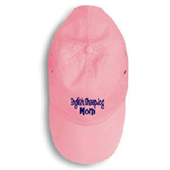 Carolines Treasures 156M-4461-PKBL Old English Sheepdog Baseball Cap