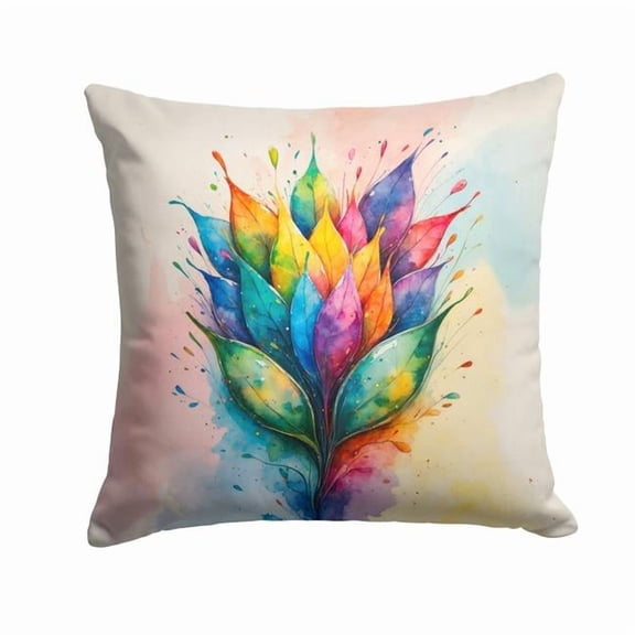 Caroline's Treasures Seeds of Equality Pride Throw Pillow Machine Washable, Indoor Outdoor Decorative Pillow for Couch, Bed or Patio, 18Hx18W