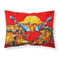 thumbnail image 1 of Carolines Treasures MW1115PILLOWCASE Crab Fat And Sassy Moisture Wicking Fabric Standard Pillowcase, Large, Multicolor, 1 of 2