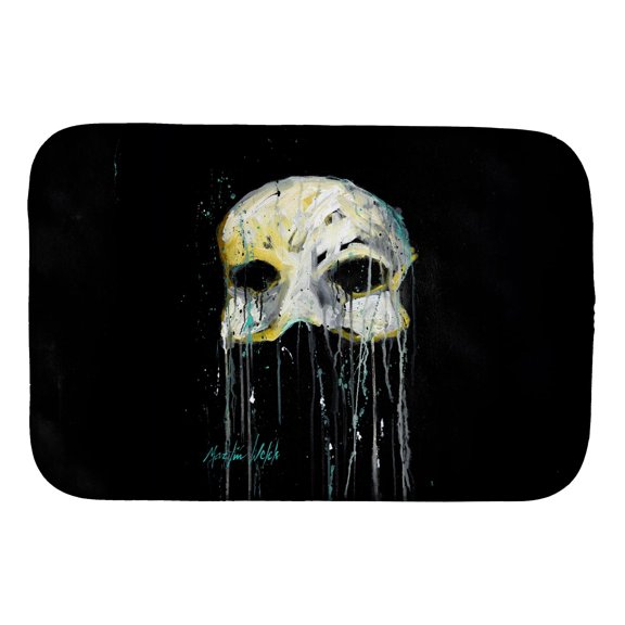 Carolines Treasures MW2099DDM 21 x 14 in. Mysterious Mask Dish Drying Mat