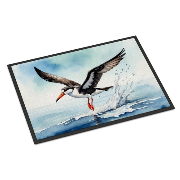 Carolines Treasures DAC7515JMAT 24 x 36 in. Black Skimmer Doormat