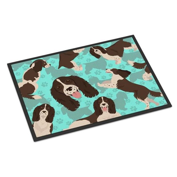 Liver English Springer Spaniel Indoor or Outdoor Mat 24x36