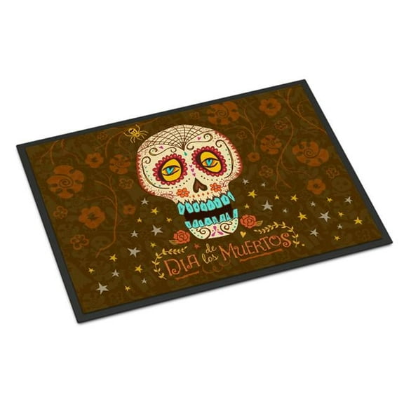 Carolines Treasures  24 x 36 in. Day of the Dead Indoor or Outdoor Mat