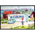 thumbnail image 1 of Carolines Treasures  24 x 36 in. Seafood Shack for fresh shrimp Indoor Or Outdoor Mat, 1 of 1