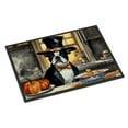 thumbnail image 1 of Carolines Treasures DAC1747JMAT 24 x 36 in. Unisex Boston Terrier Fall Kitchen Pumpkins Indoor or Outdoor Mat, 1 of 5