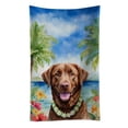 thumbnail image 1 of Carolines Treasures DAC6402KTWL 25 x 15 in. Chesapeake Bay Retriever Luau Kitchen Towel, 1 of 5
