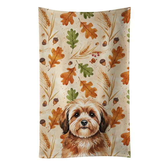 Carolines Treasures WDK7869KTWL 25 x 15 in. Sable Havanese Heirloom Fall Kitchen Towel