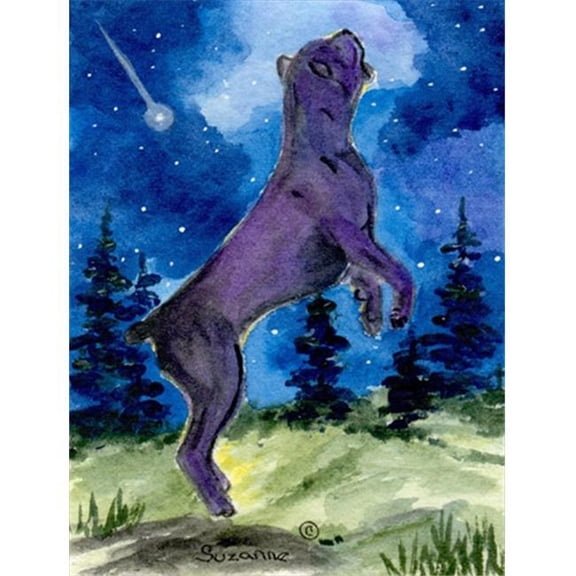 Carolines Treasures 28 x 40 In. Cane Corso Flag Canvas, House Size