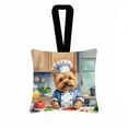 thumbnail image 1 of Carolines Treasures DAC6292PO3 3.5 x 3.5 in. Norwich Terrier The Chef Hanging Square Fabric Ornament, 1 of 1