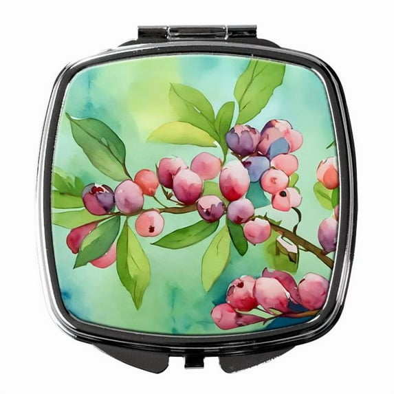 Carolines Treasures DAC1634SCM 3 x 2.75 in. Connecticut Mountain Laurels in Watercolor Compact Mirror